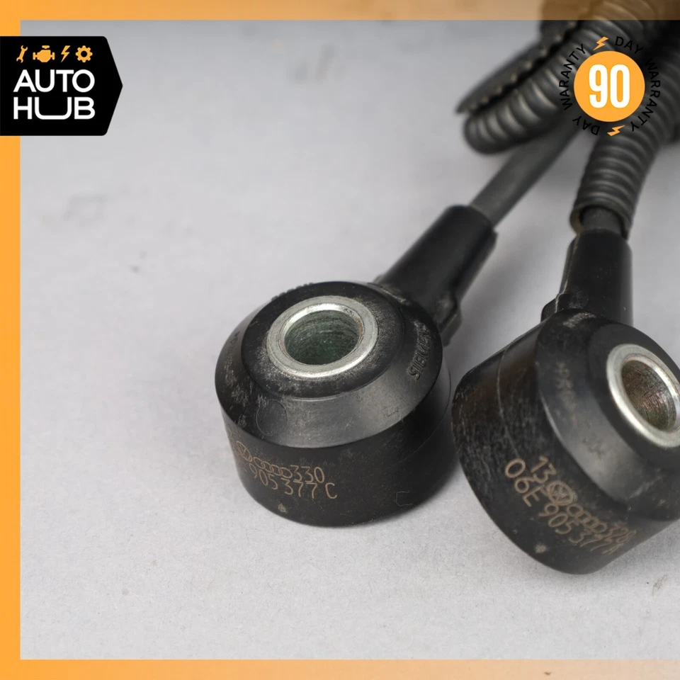 Juego de sensores de golpe de motor izquierdo y derecho Porsche Panamera 970 E-Hybrid OEM Foto 3 de 4