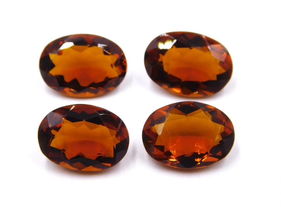 Beer Quartz Octagon Cut Loose Lab Created Gemstone 10x14 MM For Jewelry P-2875 - Image 2 of 4