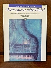 Masterpieces with Flair - Piano Repertoire - Early Advance - Book 3 - 1993