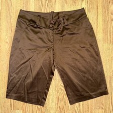 Vintage Bermuda Style Light Brown Shorts-Women's Size m Lovely Day