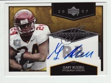 2007 Upper Deck Rookie Autograph Auto Gary Russell Inkcredible #INK-GR
