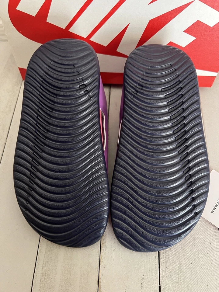 Sandalia Nike Sunray Adjust 5 (TD) púrpura bebé niña talla EE. UU. 6c, 7c, 8c, 9c, 10c Foto 3 de 4