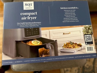 Sur La Table Kitchen Essentials 8qt Air Fryer Black | eBay