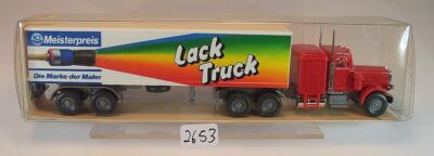 Wiking 1/87 Nr. 30 527 Peterbilt Containersattelzug ICI Lack Truck OVP #2653