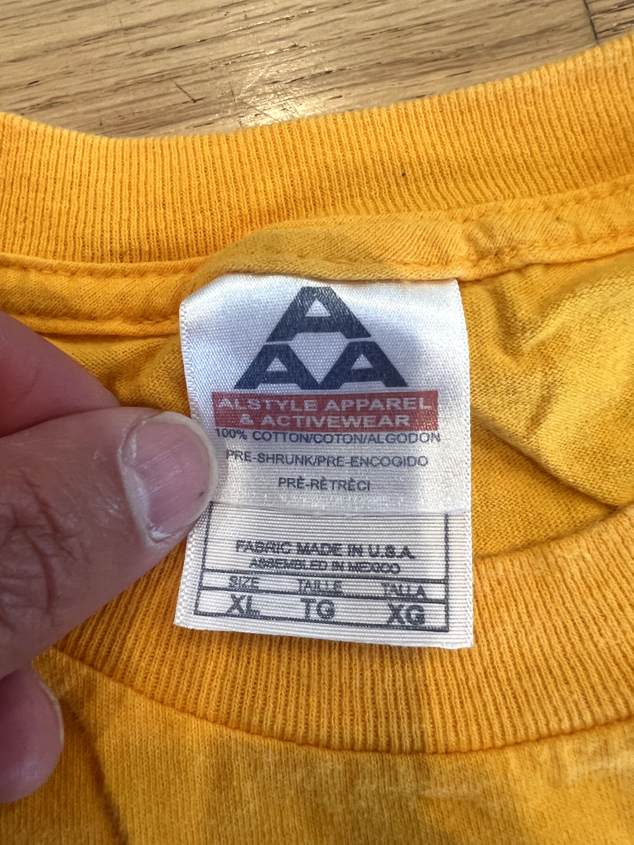 Vintage 2003 Coachella Shirt Adult XL Short Sleeve Yellow Vintage 2003 Coachella Shirt Adult XL Short Sleeve Yellow