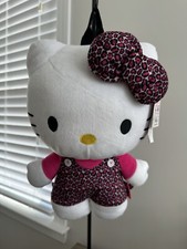 Hello Kitty Soft Plush Doll Backpack 14 Authentic New With Tags