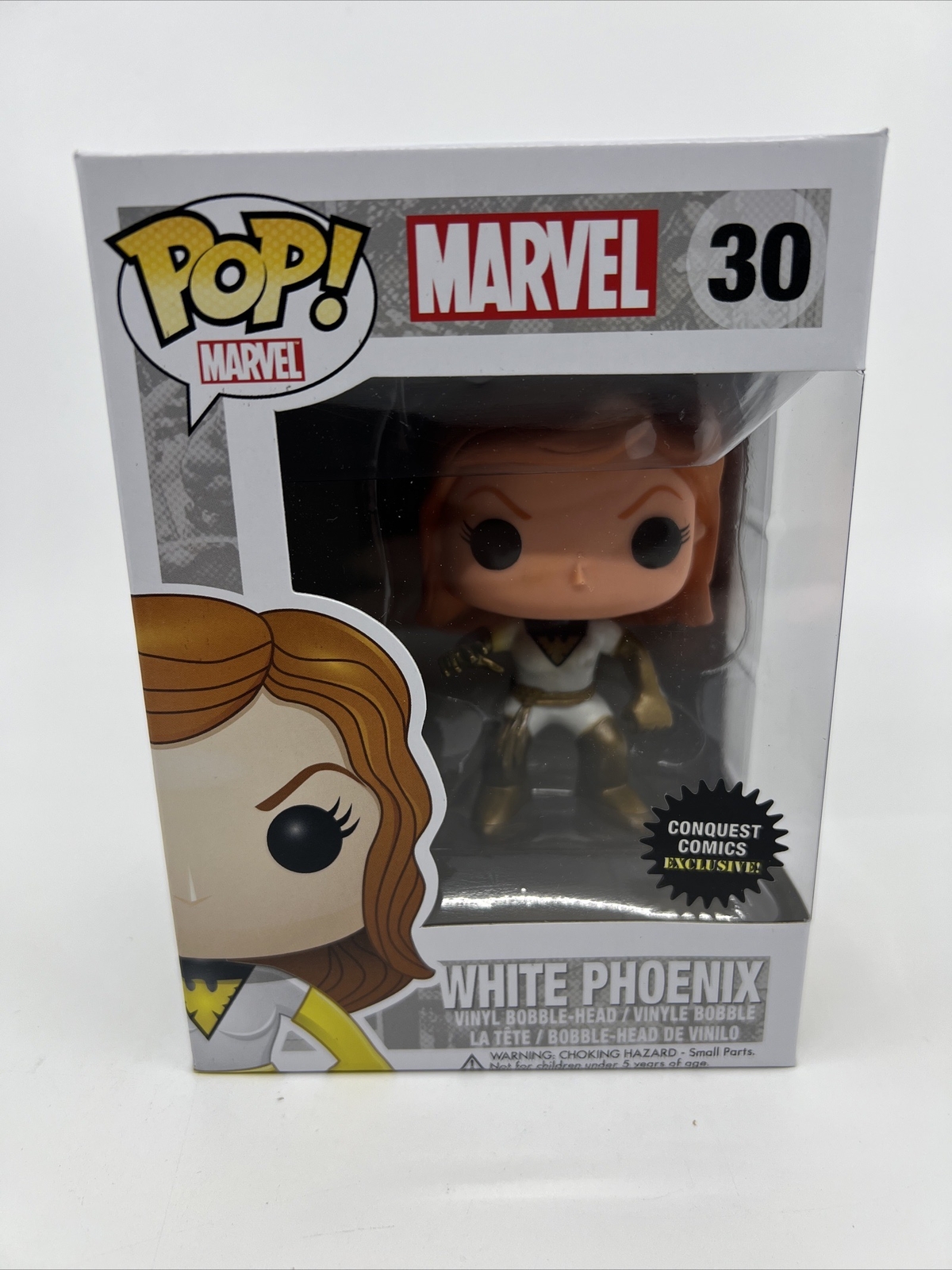 Funko Pop! Marvel - White Phoenix #30 (Conquest Comics Exclusive) Vaulted C5