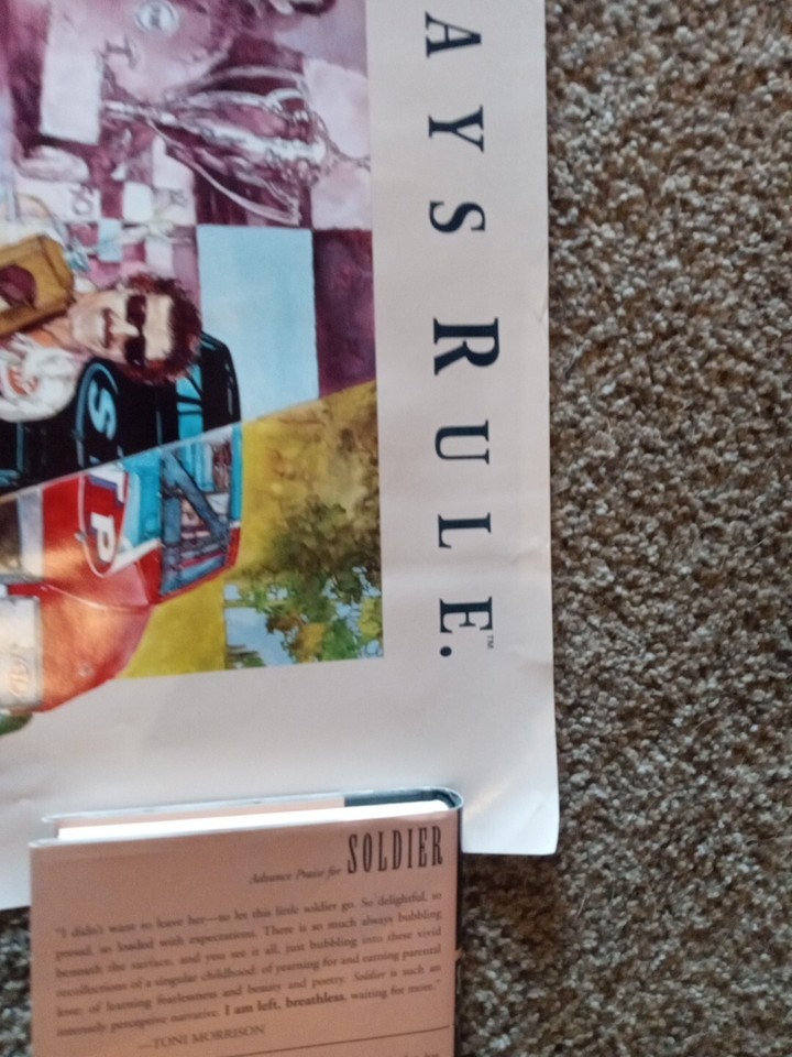 Richard Petty Vintage Poster 1992 NASCAR The King Will Always Rule 36"x24" eBay