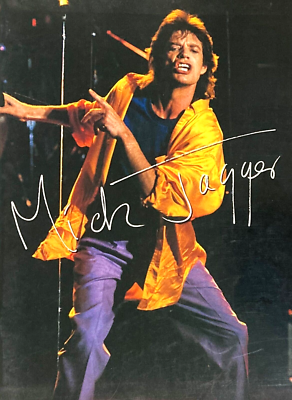 Mick Jagger (Rolling Stones) IN JAPAN 1988 Tour Book 36 PP | eBay