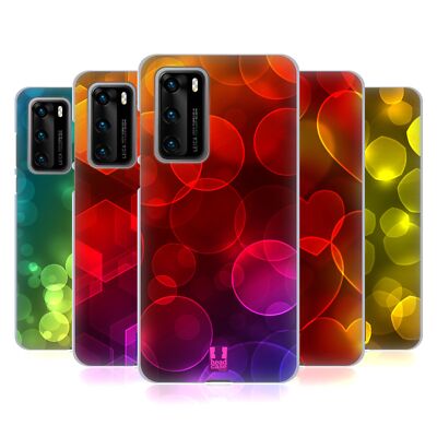 HEAD CASE DESIGNS BOKEH PATTERNS SOFT GEL CASE FOR HUAWEI PHONES 4