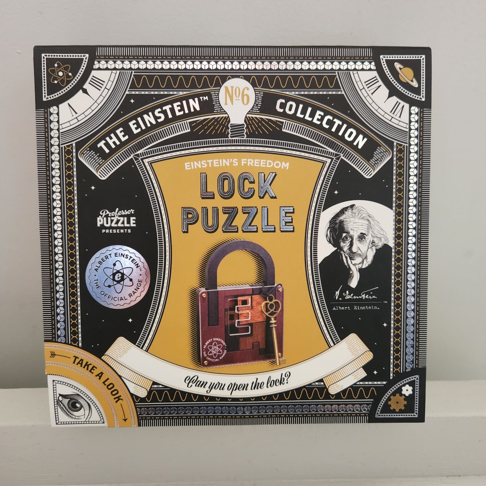 Einstein's Freedom Lock Puzzle