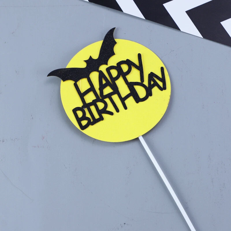 10pcs Batman Cake Topper Party Supplies Birthday Decoration - image 3 of 4