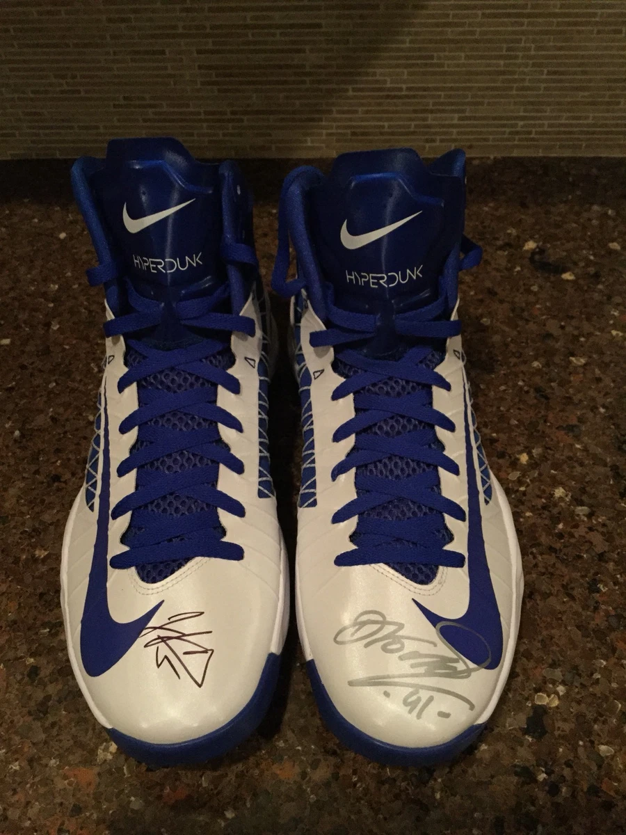 Dirk Nowitzki Signed Nike Hyperdunk Basketball Shoe (Fanatics Hologram)