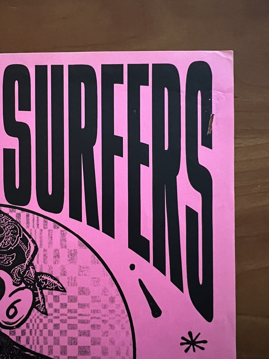 Original 1993 Butthole Surfers Stone Temple Pilots Flyer 11x17