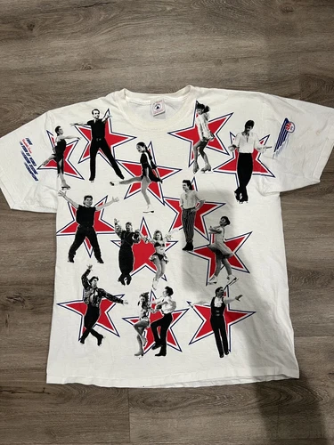 Vintage Delta Tshirt 1996 Your of World Figure Skating Champs Tee XL