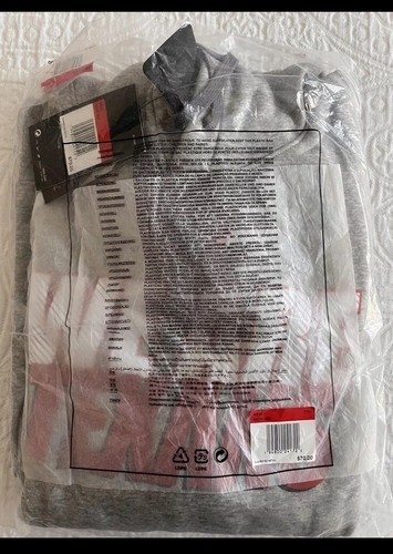 Houston Texans Nike NFL Fan Gear Local Club Pullover Felpa con Cappuccio Grigio Uomo Large - Foto 4 di 4