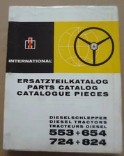 IHC Tractor 553 + 654 + 724 + 824 Spare Parts Catalogue
