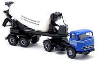 Brekina 94823 Mb Lps 321 Lkw Betonmischer Sattelzug Stachus Olympia 1972 1:87 H0