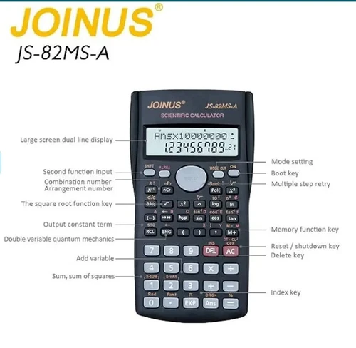 SCIENTIFIC CALCULATOR ELECTRONIC OFFICE 12 DIGITS SCHOOL EXAMS GCSE WITH UK - Picture 8 of 9