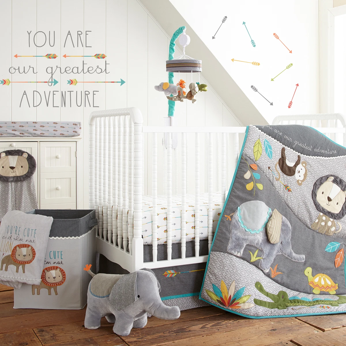 Zambezi 5 Piece Crib Bedding Set Levtex Baby