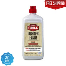 Expert-Grill Charcoal Lighter Fluid Premium Odorless Lighter Fuel, 64 Oz