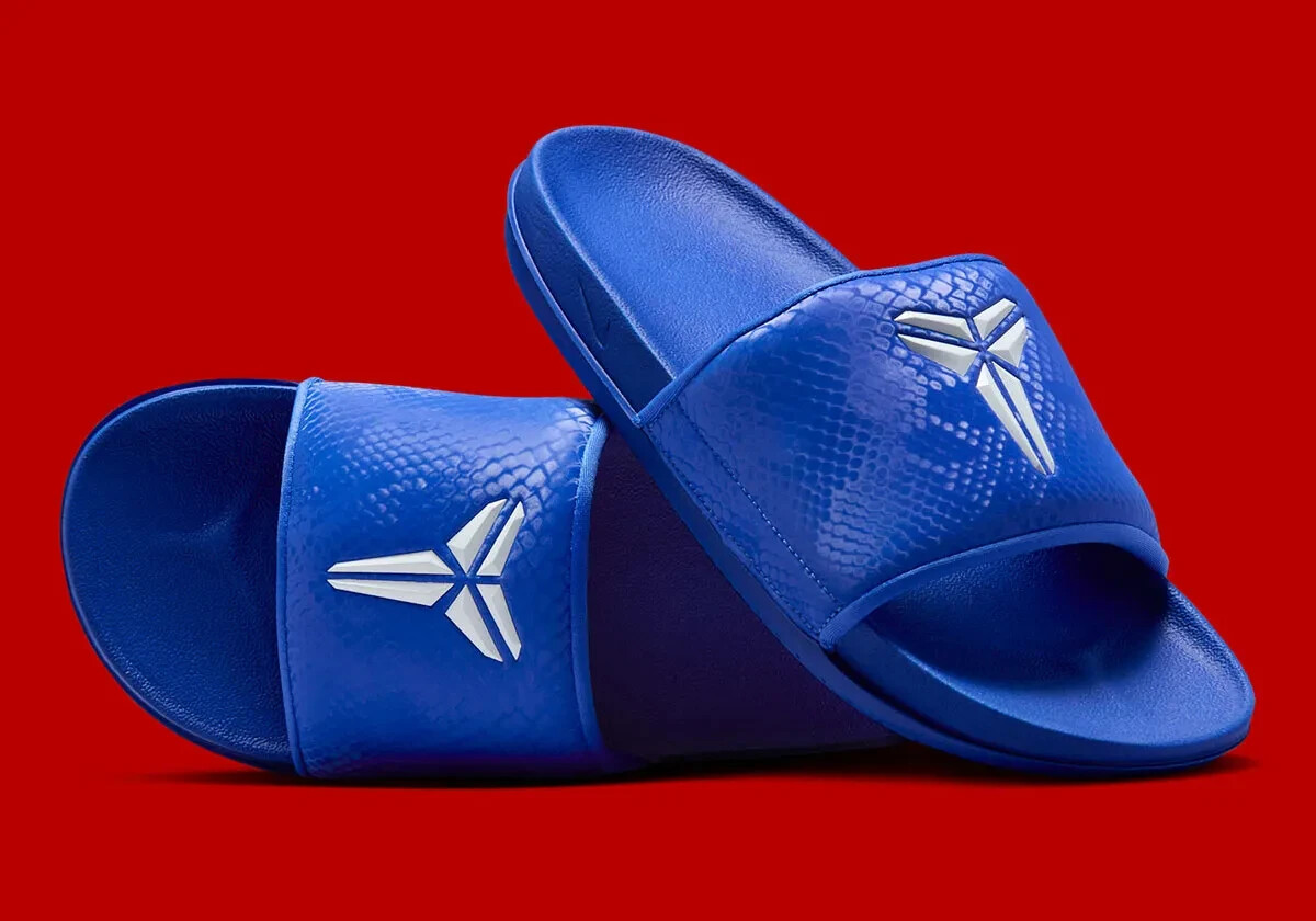 Nike × Kobe Offcourt Slide Dodgers 26cm Nike Kobe Offcourt Slides LA Dodgers Blue Mens Size 12 In