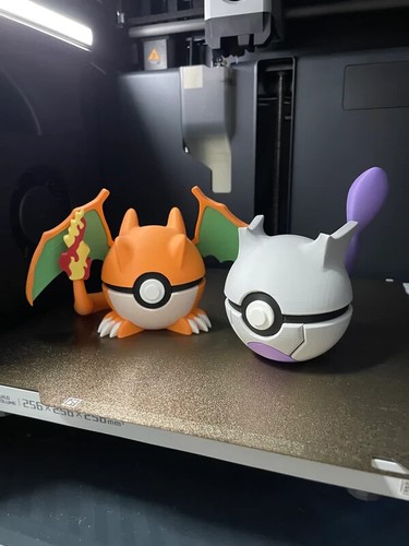 Pokeball pokemon personaje impresion 3d - Imagen 3 de 30