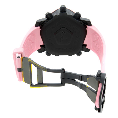 Jacob & Co. Ghost 5 Time Zone Carbon Bezel Pink Mens Watch GH100.11.NS.MC.ANK4D - Picture 6 of 7