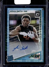 2025 Donruss Optic #285 Arian Smith Rated Rookies Autographs Black Pandora #/35