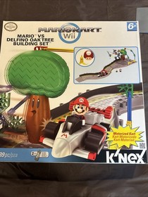 K'NEX Knex Mario Kart Wii Vs Delfino Oak Tree Building Set Complete Read