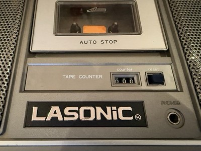 VINTAGE 1983 Lasonic TRC-909 Boombox Speaker AM/FM Cassette