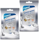 Carbona 24 Count Silver Wipes Cleans Polishes Protects Brass Gold Copper