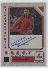 2023-24 Panini Donruss Signature Series Jabari Walker #SS-JAB Auto 12ri