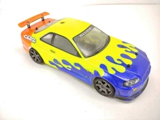 Rare HPI Racing Micro RS4 Electric 1/18 Scale Brushed Roller Rolling Chassis Use