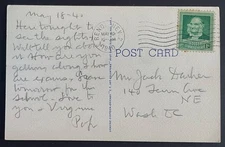 Reno, Nevada Post Card, mailed May 19, 1940 to Washington, D.C. w/#874 - NV