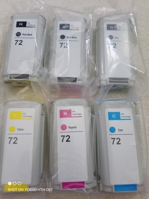 Ink Cartridges For HP Design Jet T1100, T1200, T790, 130ml