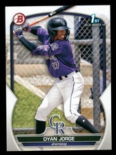 2023 Bowman #BP-22 Dyan Jorge Prospects