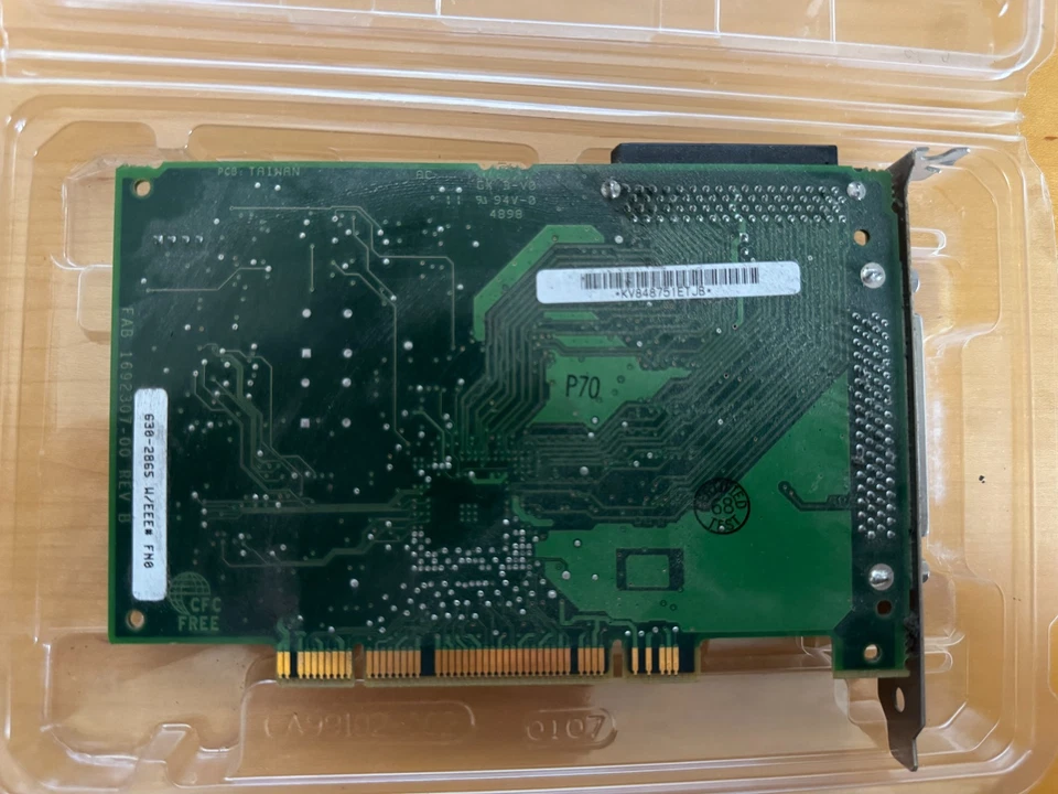 MAC Adaptec AHA-2940U2B PCI Ultra2 LVD/SE SCSI Controller Card - Untested - Image 2 of 2