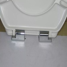 Soft Close Toilet Seat Hinges Replacement Pair Metal ABS Fits Most Cara MM192