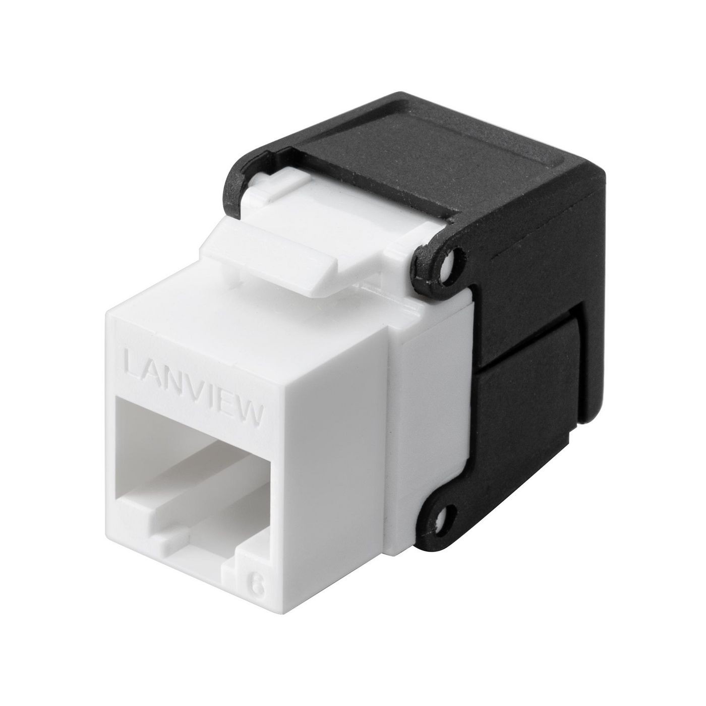 Lanview LVN128078 Cat6 Unshielded flip jack