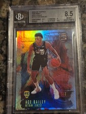 Topps 3 Ace Bailey TP-13 HOLO GOLD #1/3 Utah Jazz PSA POP 1