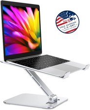 Soporte plegable para port til, ergon mico y de altura ajustable para escritorio