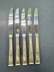 Reed & Barton Sterling Silver Knives - (5) Total - WEIGHTED - 9"