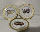 Muirfield Mardi Gras Mask Set Of 3 Plates