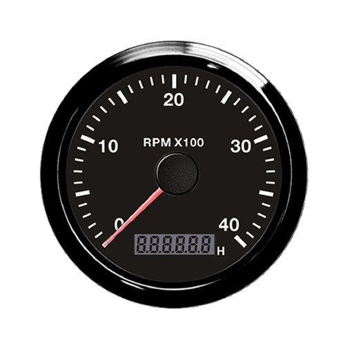 Tacómetro Marino Automático 85mm con Hourómetro Ajustable 12V/24V - Imagen 30 de 40