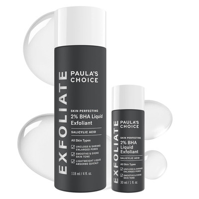 Paula'S Choice SKIN PERFECTING 2% BHA Liquid Exfoliant with Salicylic Acid, Faci