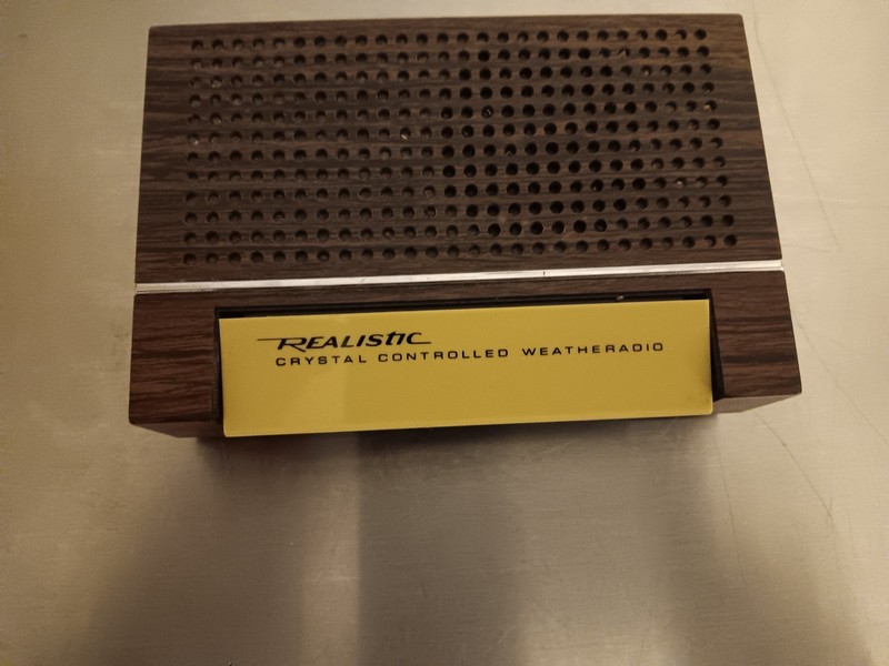 Realistic Crystal Controlled Weatheradio Weather Radio Model 12-152 12 152 Works
