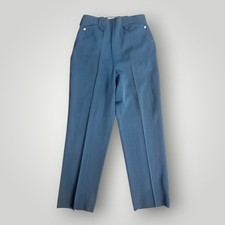 Vintage 1950s 'The Allen MFG. CO of Denver' Western Pants Blue Pearl Snap
