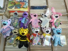 Grateful Dead bears Liquid Blue lot of 41 bears 6 minis