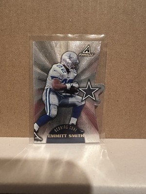 1997 pinnacle scoring core die cut emmitt smith #1